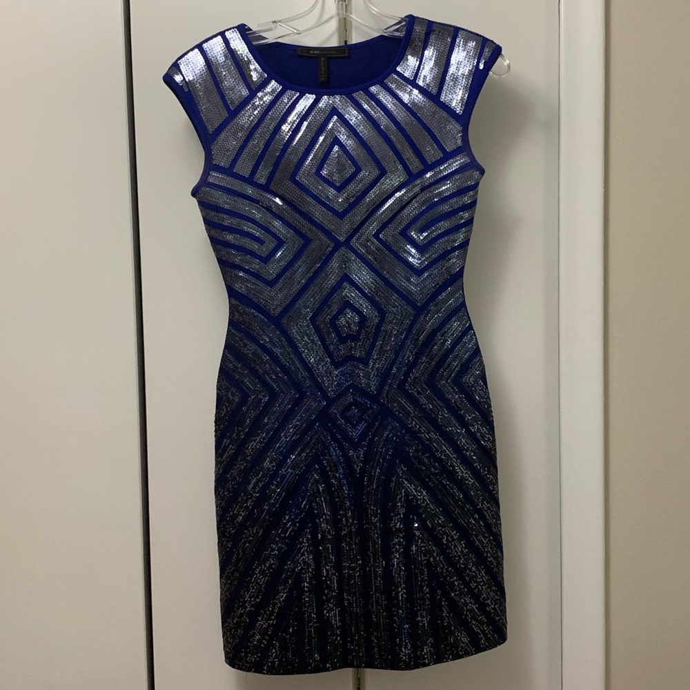 BCBG Sequin Mini Dress - Size XS